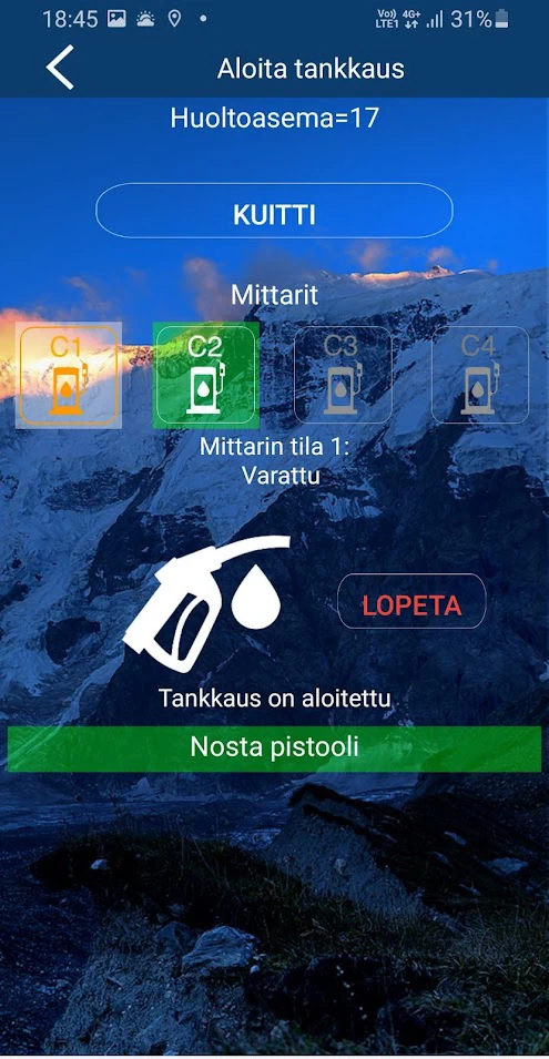 Yritys tankkaus
